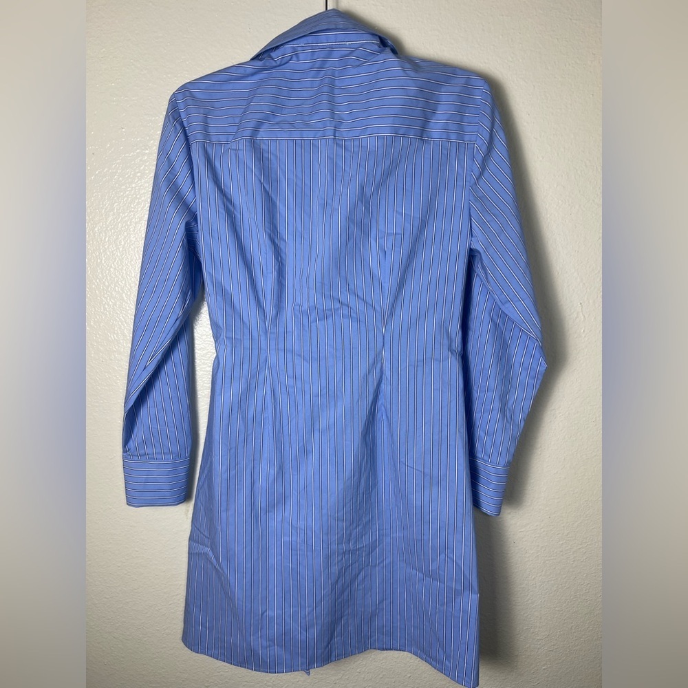 Abercrombie & Fitch women’s Light Blue Striped mini dress size SP - Picture 3 of 9